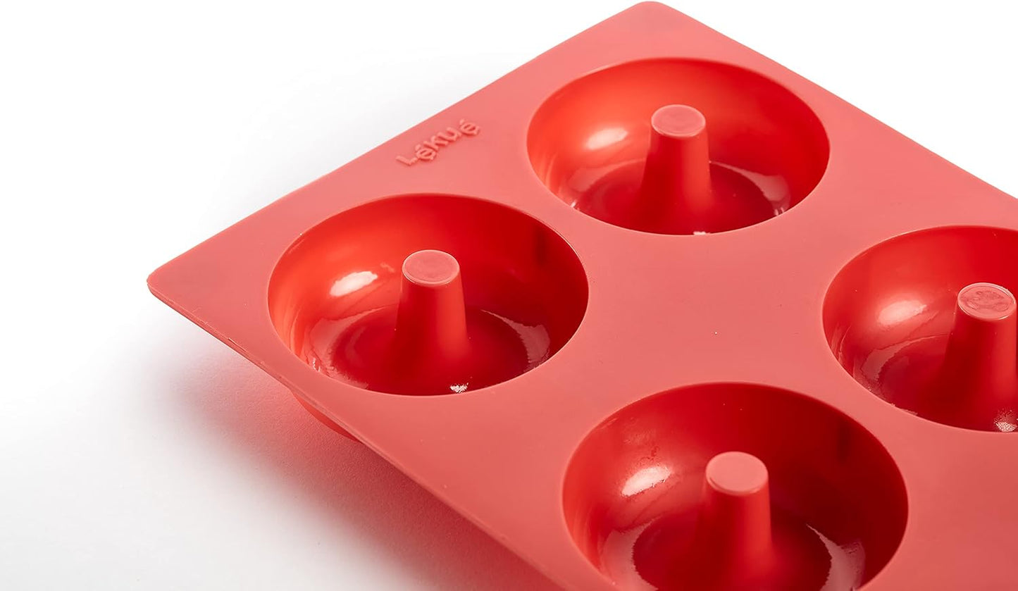 Non-Stick Food-Grade Silicone Donut Pans Baking Pans