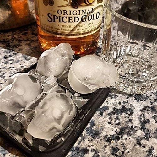 Ice Cube Tray Sphere Shaped Premium Silicone Mold Freezer Tray & Oven-Safe Meal Prep Container | Ice Cubes For Cocktails & Whisky | Bartender Ice