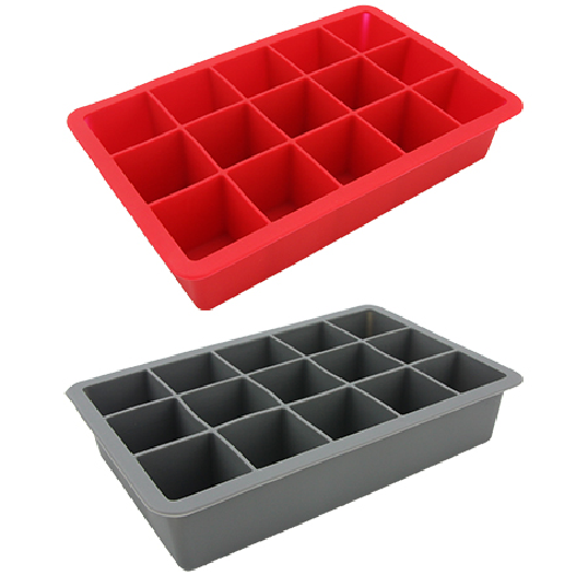 Silicone Ice Cube Molds, Easier to Release, BPA Free for Alcohol/Coffee/Beverages