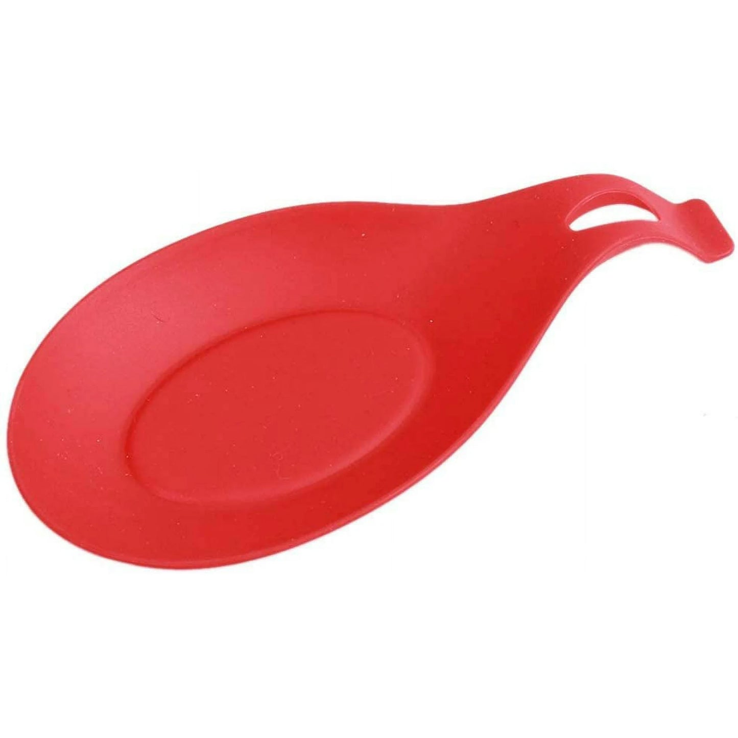 Kitchen Silicone Spoon Rest Heat Resistant Kitchen Utensil Rest Ladle Spoon Holder Colorful Spatula Holder Rest Kitchen Tool