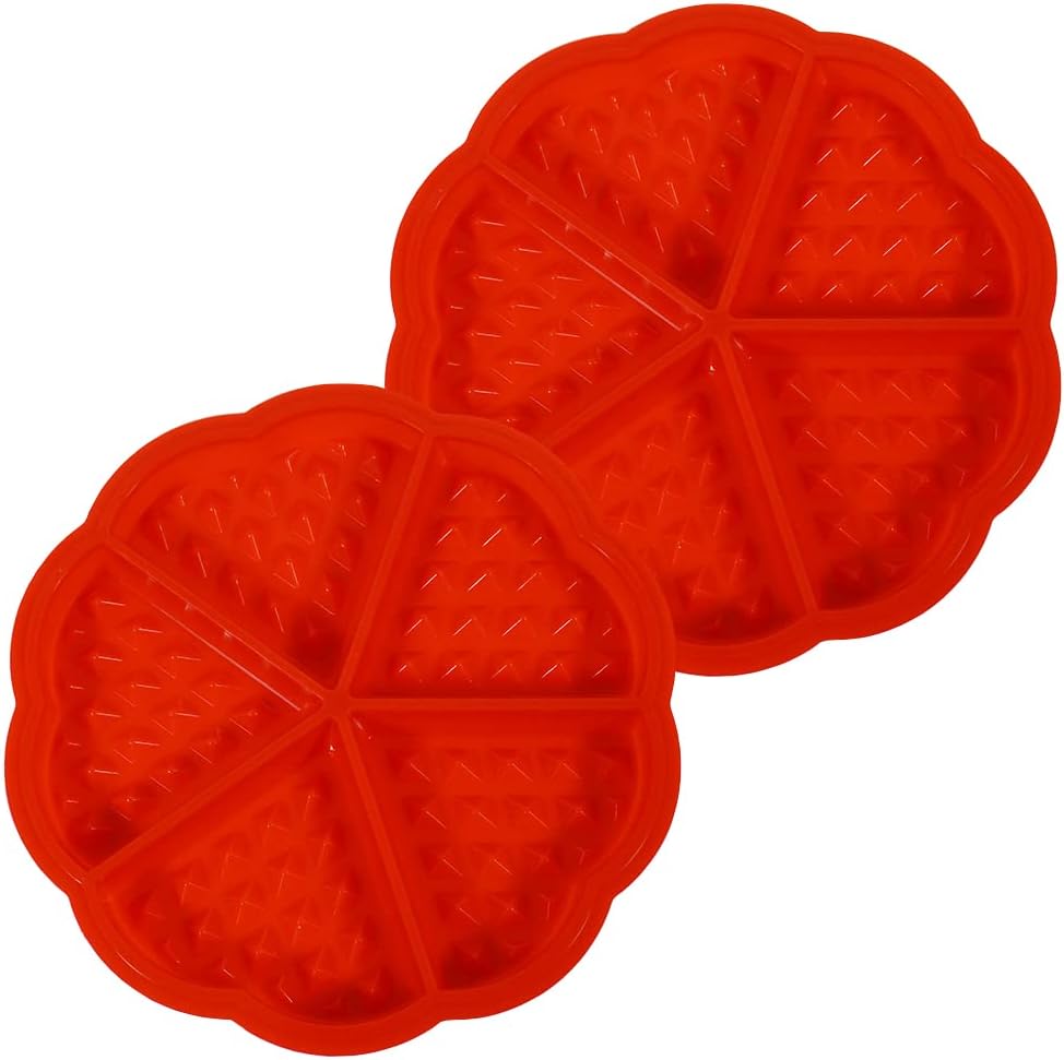 Silicone Waffle Moulds Microwave Baking Cookie Mold Pastry Baking Cookie Cake Maker Pan Pastry Cooking Mold